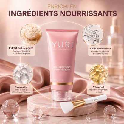 Masque de Nuit Collagène yuri — Effet Lifting Express