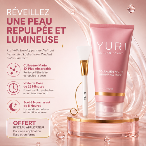 YURI – Masque de Nuit Collagène Peel-Off